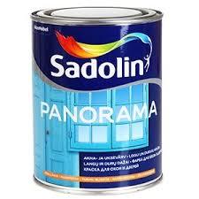 Sadolin Panorama balta ūdens bāzes krāsa, logiem un durvīm BW