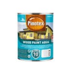 Pinotex Wood Paint Aqua krāsa koka fasādēm uz ūdens bāzes