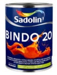 Sadolin Bindo 20 Noturīga pret mazgāšanu, pusmatēta krāsa sienām BW