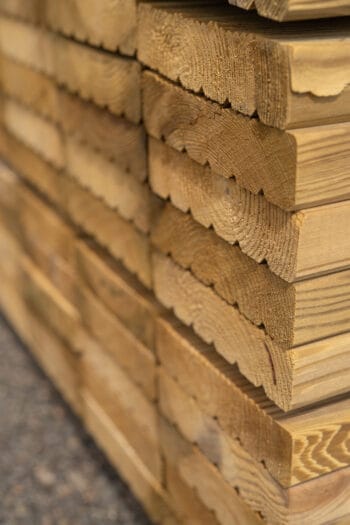 Terases dēlis, 32x144x4500, S/F, TP32144, kalibrēts (zaļš)