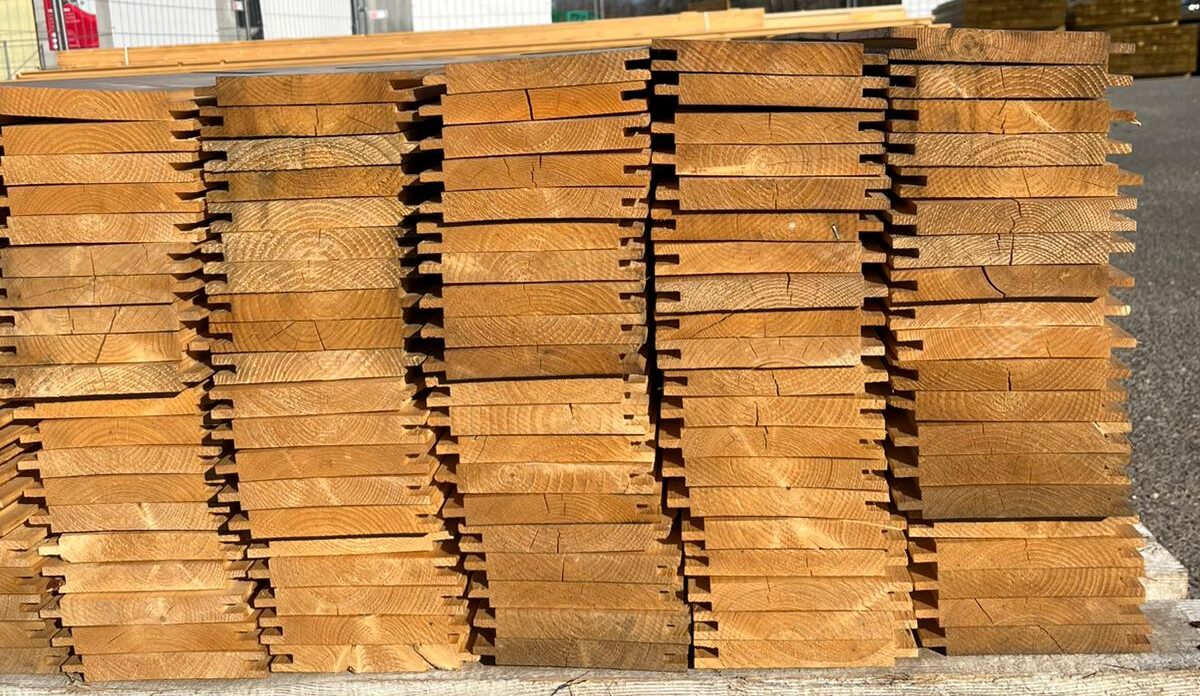 Egles apdares dēlis, 20x145x3000, AB, KD18%, UTS