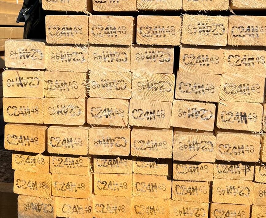 Kalibrēts, egles dēlis, 45x70x4800, C24, 4R3, KD18%