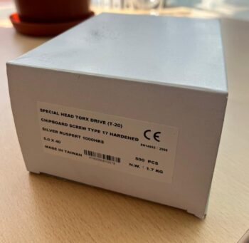 Enkurskrūve leņķiem 5X40 Ruspert Torx – 20