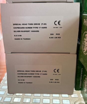 Enkurskrūve leņķiem 5X60 Ruspert Torx – 20