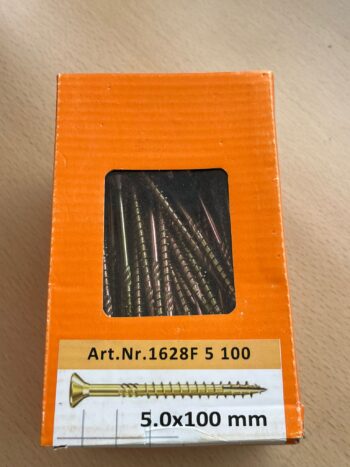 Skrūves kokam ar Kateri -tx25 dz 5.0x100