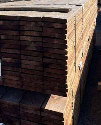 Terases dēlis, 27x145x3600,kalibrēts (brūns)