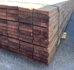 Terases dēlis, 32x144x4500, S/F, kalibrēts (brūns)