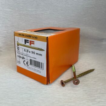 Skrūves kokam ar Kateri -tx30 dz 6.0x90