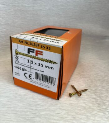 Skrūves kokam ar Kateri -tx20 dz 3.5x35