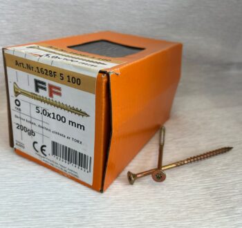 Skrūves kokam ar Kateri -tx25 dz 5.0x100