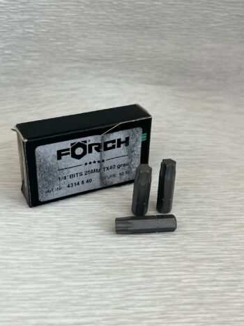 ¼ uzgalis skrūvēšanai TX 40 (pelēks) 25mm