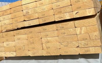 Konstrukciju kokmateriāls, priede, 45x145x4200, C24, E4E